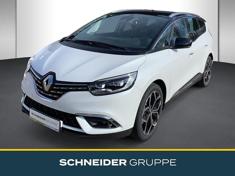 Perlmuttweiß / schwarz Gebraucht 2022 Renault Grand Scénic IV Techno Van / Kleinbus | 23.490 € (Fairer Preis) - Bild 1/4