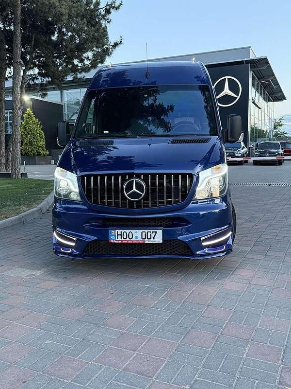Gebraucht Mercedes Sprinter 184 PS (135 kW) 2008 Blau Van