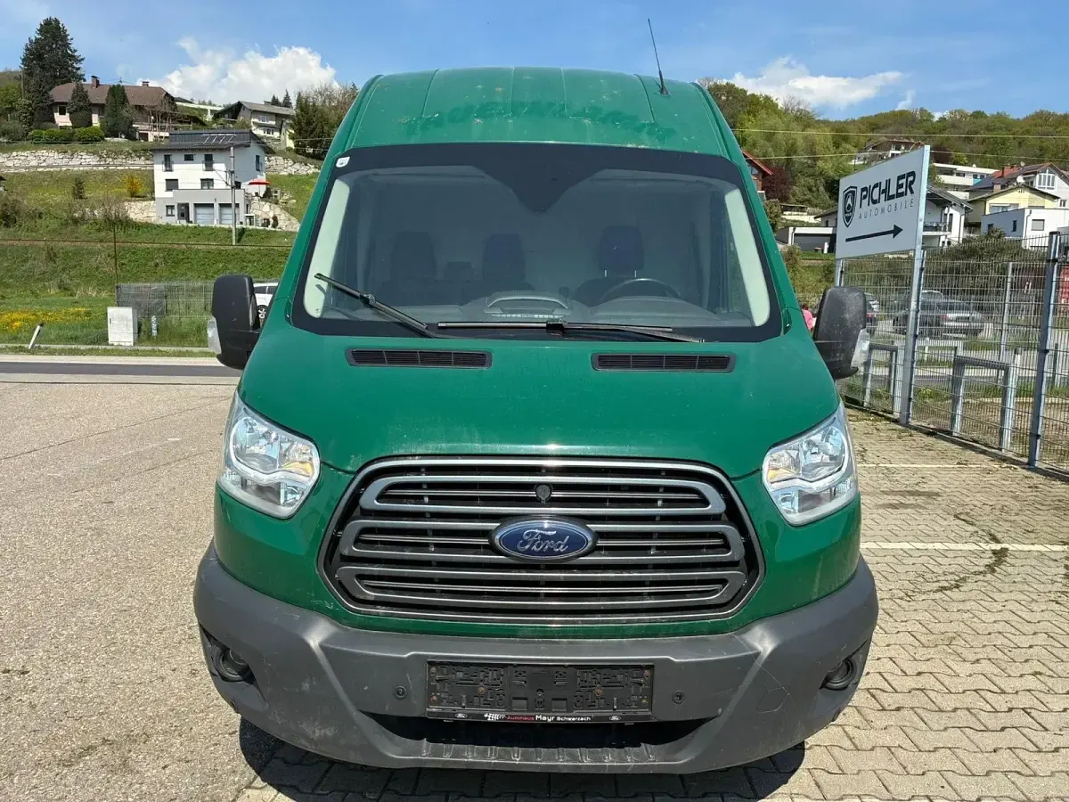 Occasion Ford Transit 170 ch (125 kW) 2018 Vert Monospace