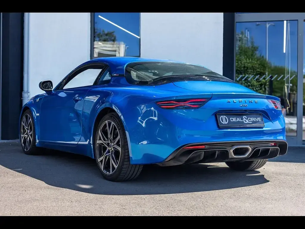 Second-hand Alpine A110 252 CP (185 kW) 2022 Albastru Coupe