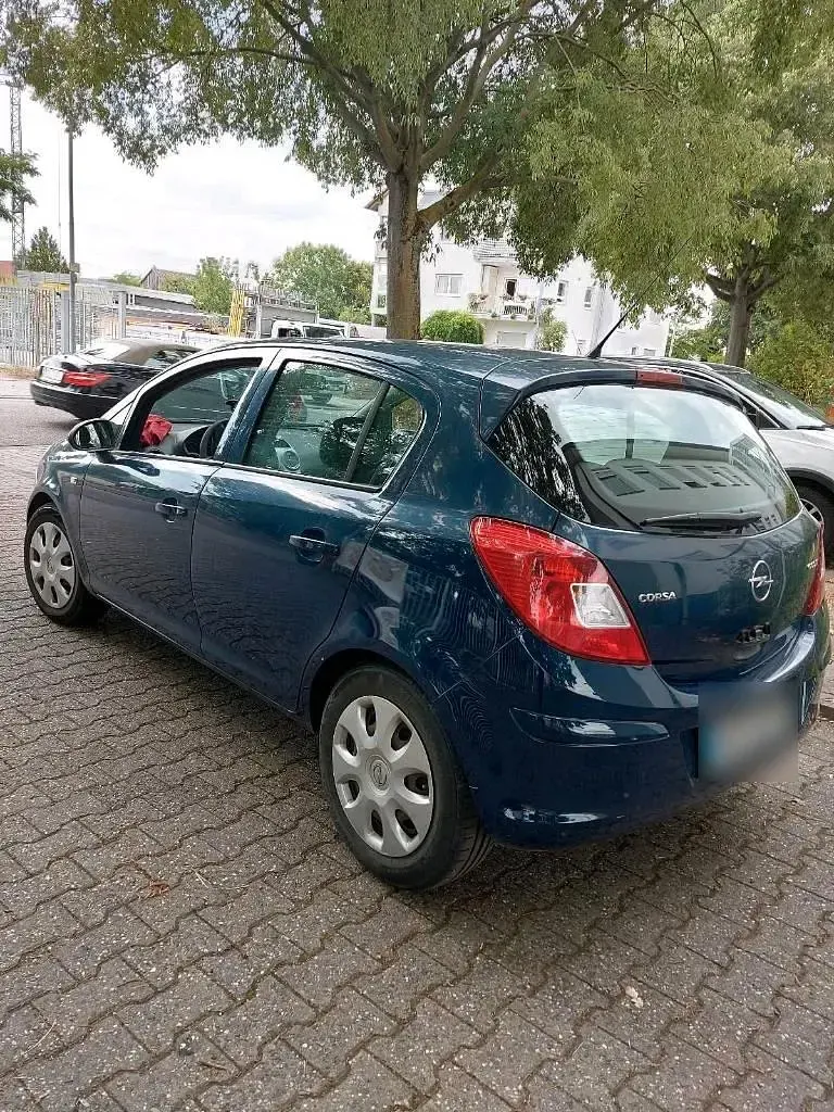 Gebraucht Opel Corsa 101 PS (74 kW) 2008 Blau Kleinwagen