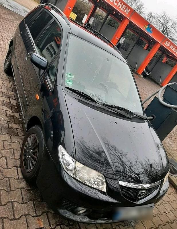 Gebraucht Mazda Premacy 115 PS (84 kW) 2003 Schwarz Van / Kleinbus