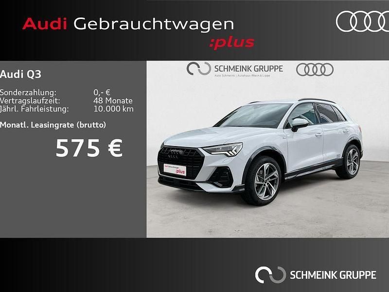 Gletscherweiß metallic Gebraucht 2024 Audi Q3 S-Line SUV | 44.880 € (Fairer Preis) - Bild 1/4