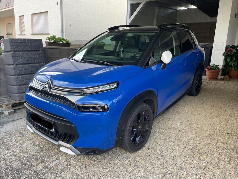 Blau Gebraucht 2022 Citroën C3 Aircross Shine SUV | 19.990 € (Fairer Preis) - Bild 1/4