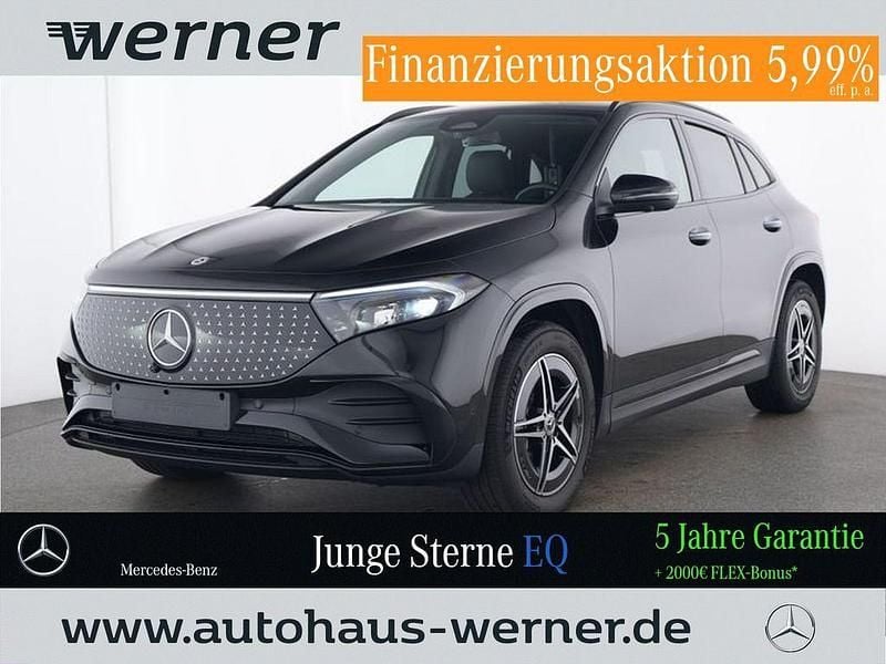 Lack kosmosschwarz Gebraucht 2024 Mercedes EQA350 Advanced Plus SUV | 38.783 € (Fairer Preis) - Bild 1/4