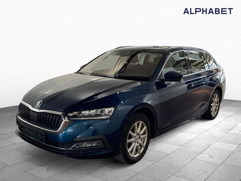 Lava blau Gebraucht 2020 Skoda Octavia First Edition Kombi | 18.507 € (Guter Preis) - Bild 1/4