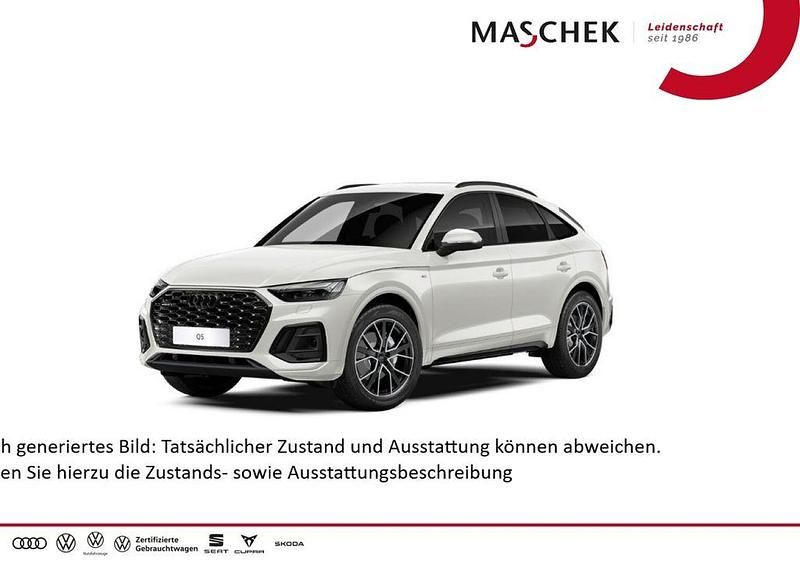 Schwarz Gebraucht 2022 Audi Q5 Sportback S-Line SUV | 42.840 € (Fairer Preis) - Bild 1/4