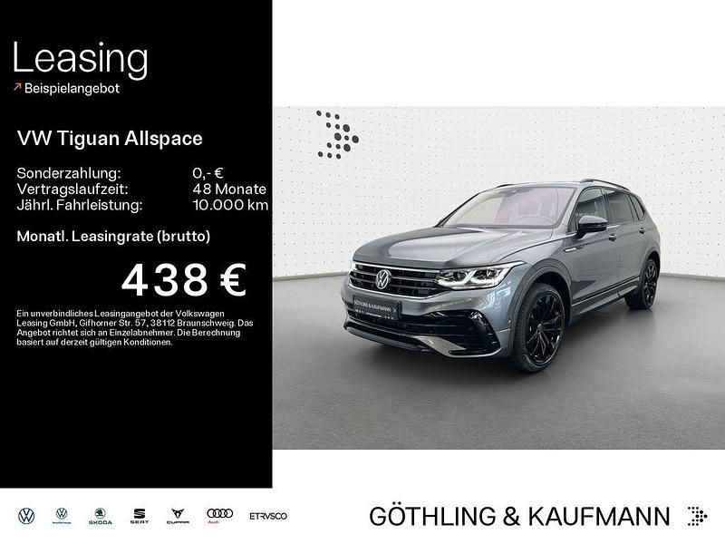 Platinum grey metallic Gebraucht 2023 VW Tiguan Allspace R-line SUV | 37.280 € (Fairer Preis) - Bild 1/4