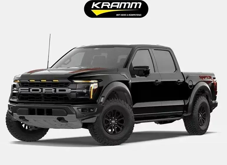 Neu Ford F-150 Raptor 457 PS (336 kW) 2026 Schwarz Pickup