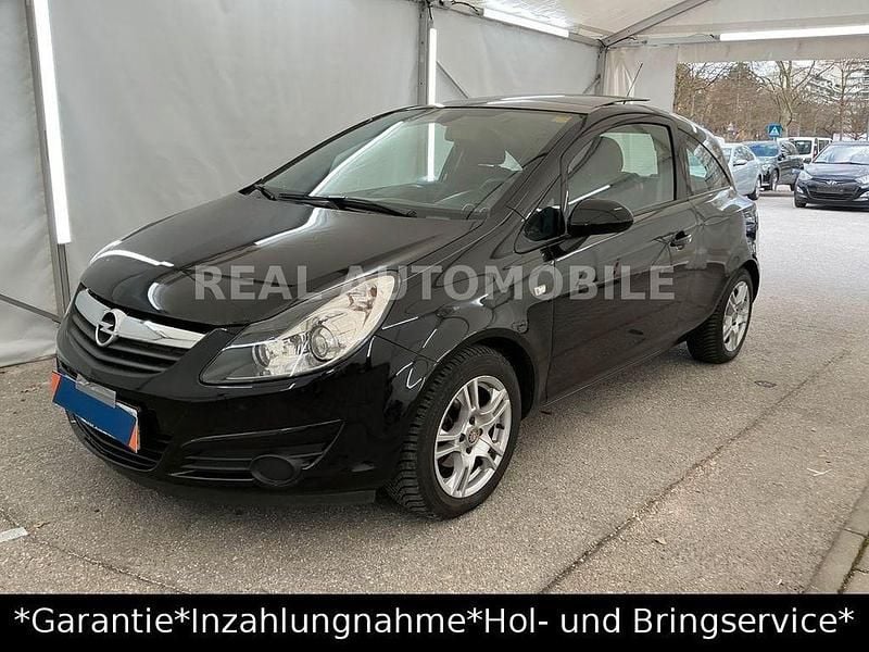 Gebraucht Opel Corsa Edition 80 PS (58 kW) 2008 Schwarz Kleinwagen