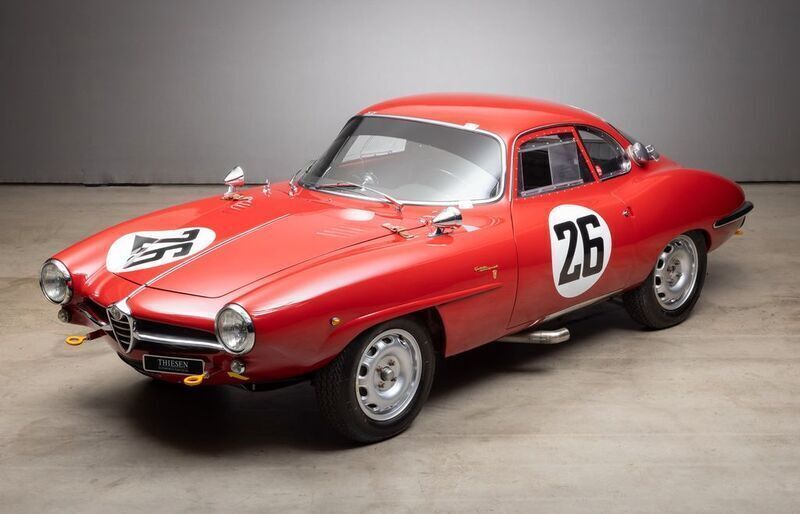 Rot Gebraucht 1962 Alfa Romeo Giulietta Edizione Speciale Kleinwagen | 159.000 € - Bild 1/4
