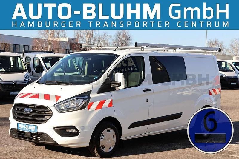 Gebraucht Ford Transit Custom 131 PS (96 kW) 2021 Frostweiß Van / Kleinbus