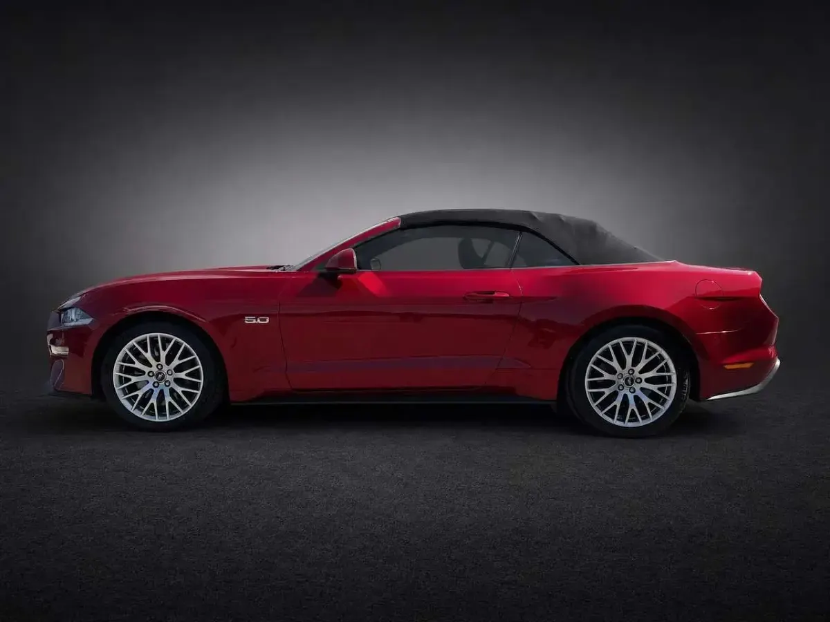 Gebraucht Ford Mustang GT Premium 450 PS (330 kW) 2018 Rot Cabrio