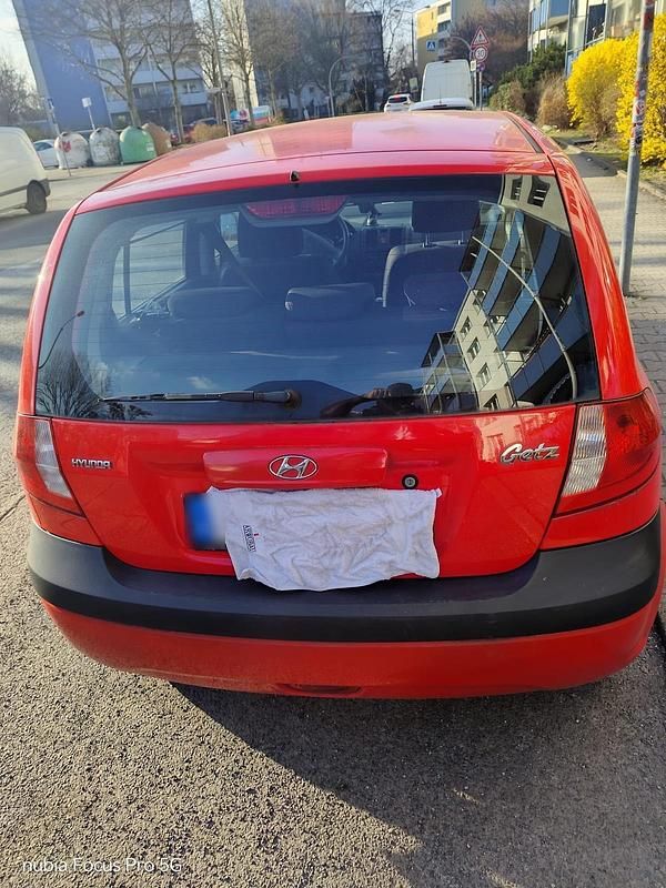Gebraucht Hyundai Getz 2008 Rot Kleinwagen