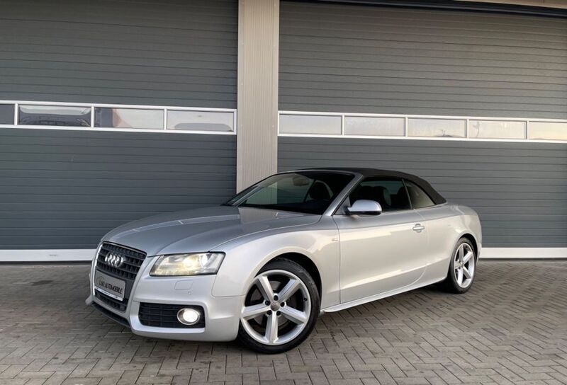Grau Gebraucht 2009 Audi A5 Cabriolet S-line plus Cabrio | 6.900 € (Teuer) - Bild 1/4