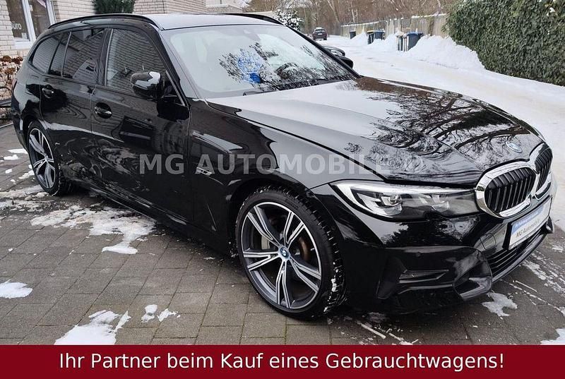 Gebraucht BMW 330e Sport Line 252 PS (185 kW) 2021 Schwarz Kombi