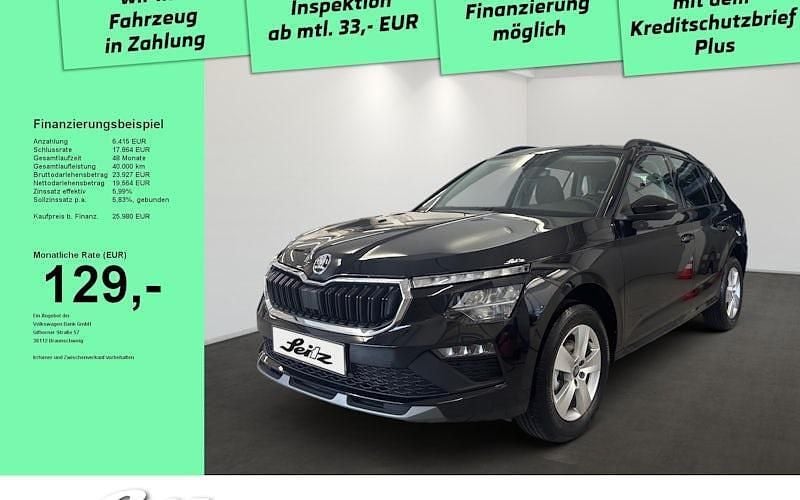 Schwarz Neu 2025 Skoda Kamiq Selection SUV | 25.948 € (Fairer Preis) - Bild 1/2
