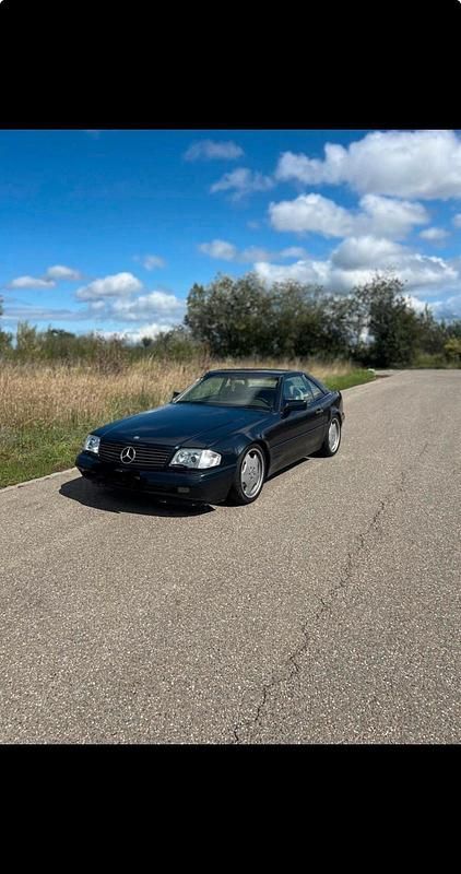Schwarz Gebraucht 1996 Mercedes SL320 Cabrio | 9.800 € (Superpreis) - Bild 1/4