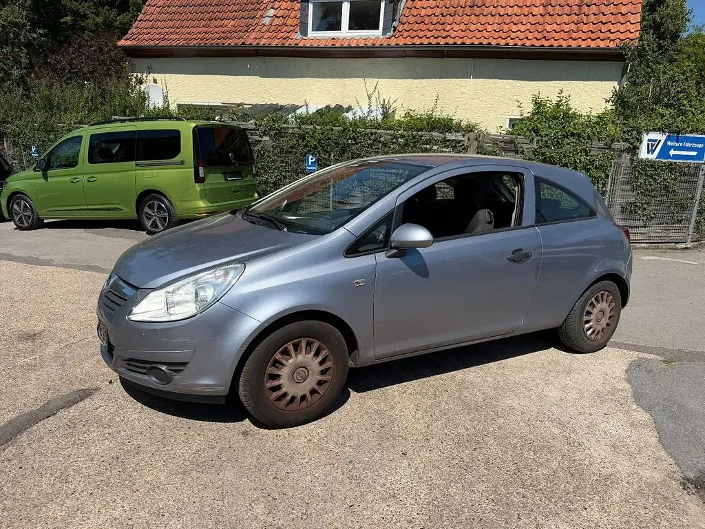 Gebraucht Opel Corsa Basis 80 PS (58 kW) 2007 Silber Kleinwagen