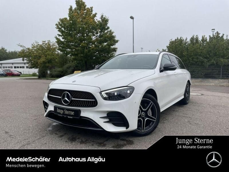 Unilack polarweiß Gebraucht 2022 Mercedes E300 AMG Kombi | 37.710 € (Guter Preis) - Bild 1/4