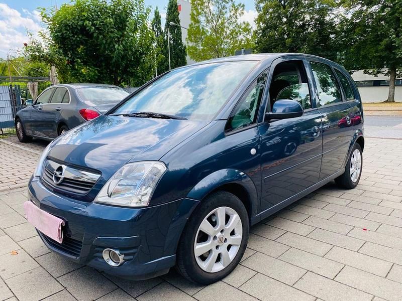 Blau Gebraucht 2007 Opel Meriva Van / Kleinbus | 4.990 € (Fairer Preis) - Bild 1/4