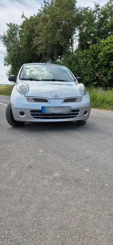 Silber Gebraucht 2010 Nissan Micra Pure Kleinwagen | 1.650 € (Fairer Preis) - Bild 1/4