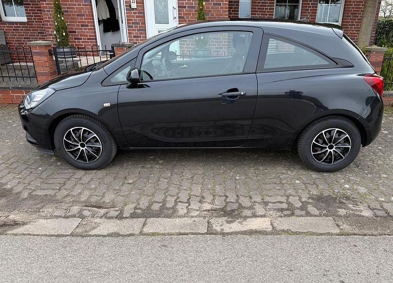 Gebraucht Opel Corsa Selection 69 PS (50 kW) 2015 Schwarz Kleinwagen