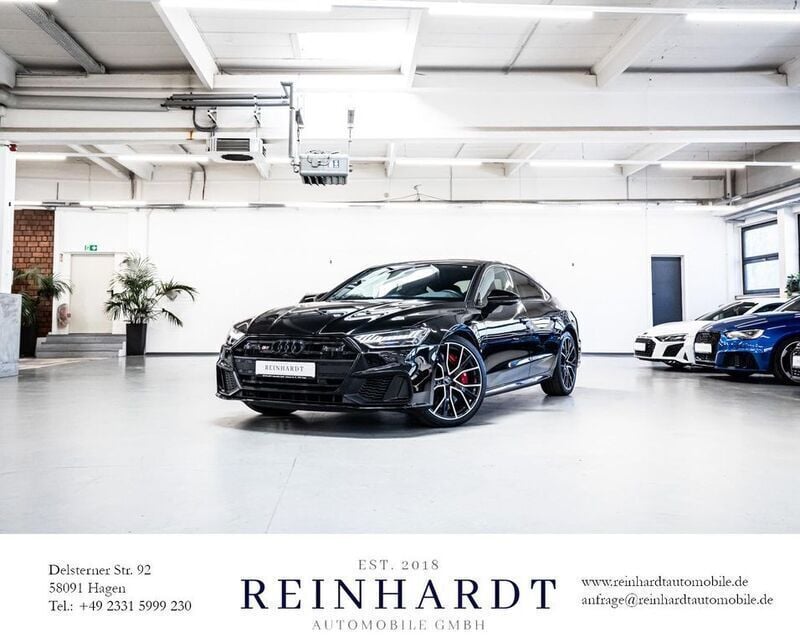 Mythosschwarz metallic Gebraucht 2021 Audi S7 Sportback Ambiente Kleinwagen | 62.870 € - Bild 1/3
