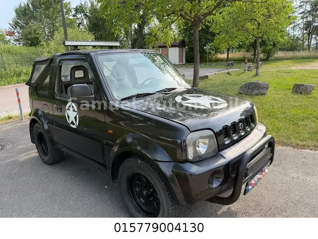 Gebraucht Suzuki Jimny 80 PS (58 kW) 2002 Schwarz SUV