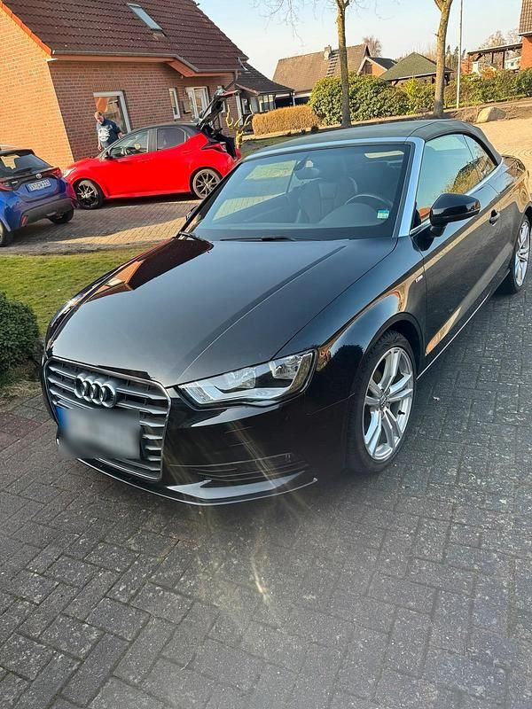 Gebraucht Audi A3 Cabriolet S-Line 140 PS (102 kW) 2014 Schwarz Cabrio