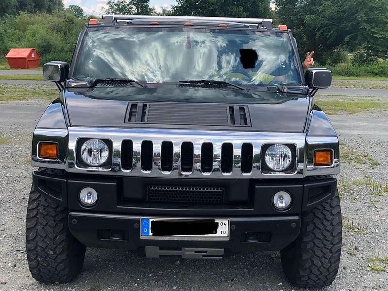 Schwarz Gebraucht 2003 Hummer H2 SUV | 28.500 € - Bild 1/4