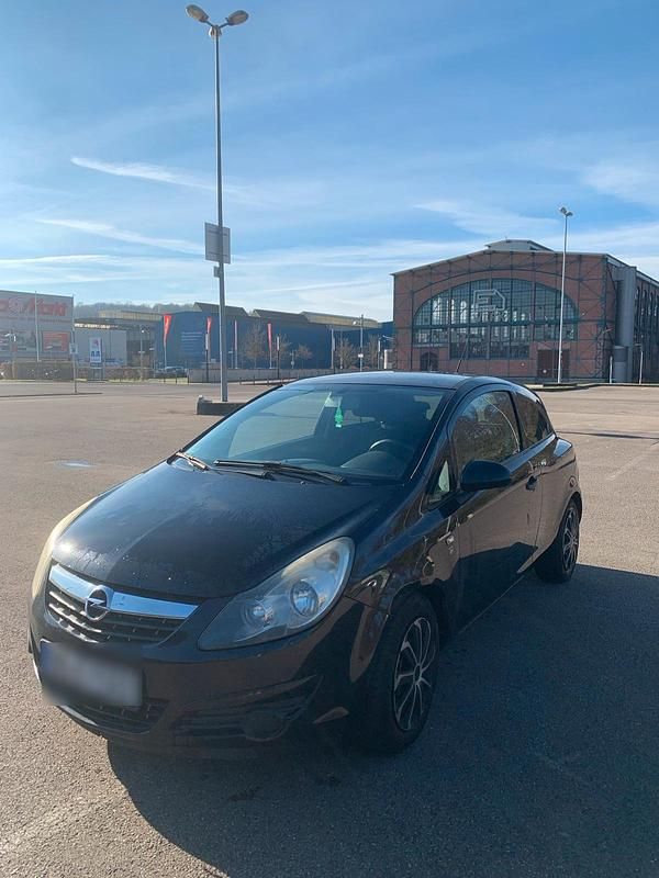 Schwarz Gebraucht 2010 Opel Corsa Kleinwagen | 700 € (Superpreis) - Bild 1/4