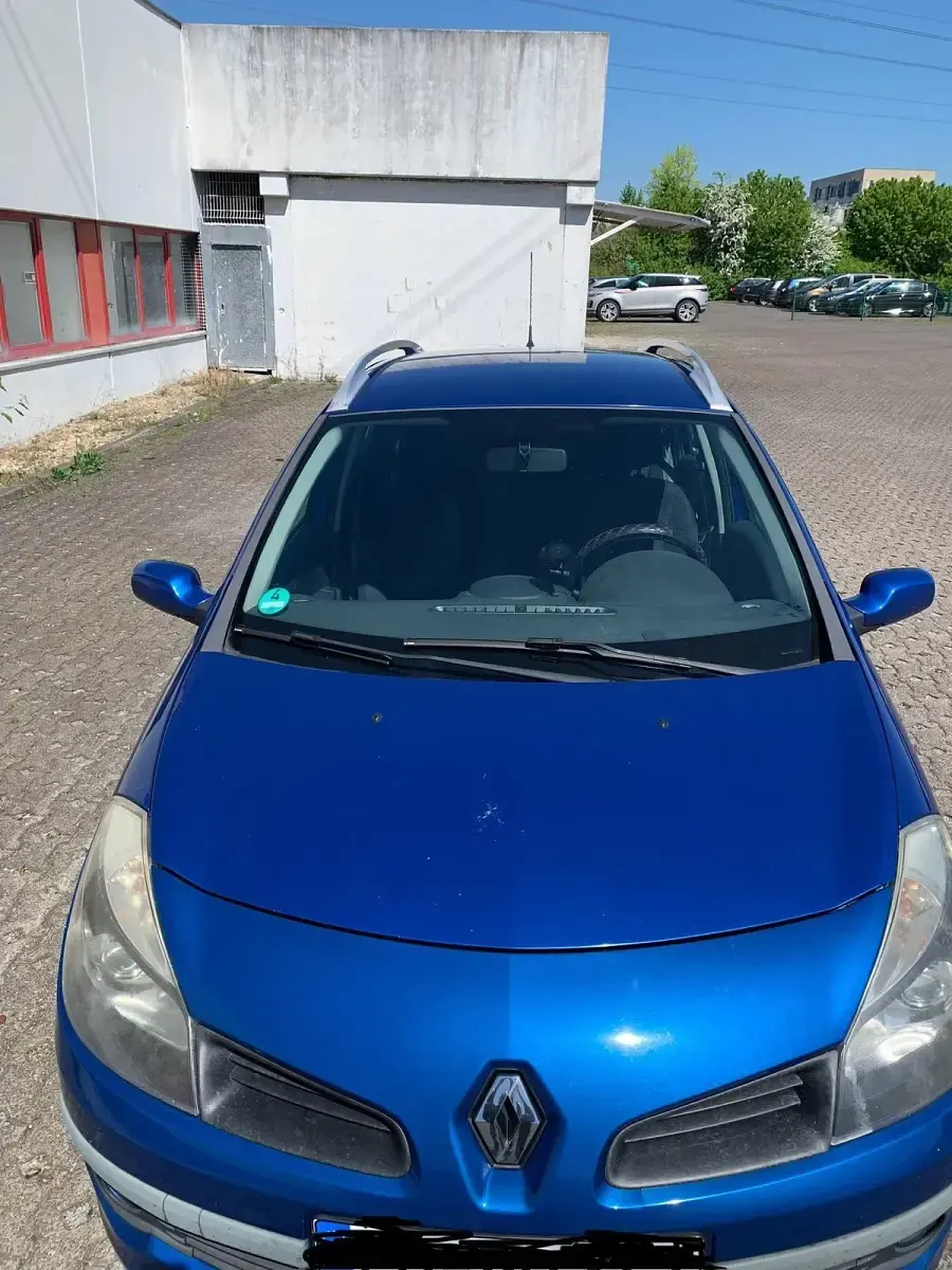 Gebraucht Renault Clio 85 PS (62 kW) 2008 Blau Kombi