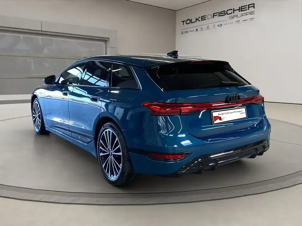 Brugt Audi A6 e-tron S-Line 210 kW (286 HK) 2025 Blå Stationcar