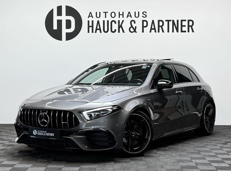 Grau Gebraucht 2019 Mercedes A45 AMG AMG Limousine | 39.990 € (Teuer) - Bild 1/4