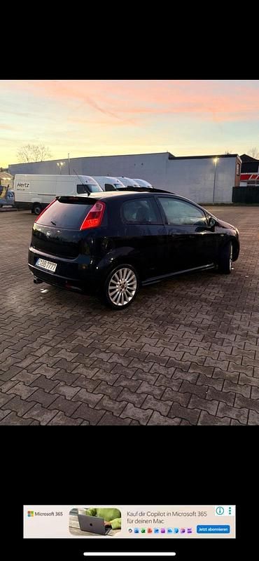 Gebraucht Fiat Punto 120 PS (88 kW) 2009 Schwarz Kleinwagen