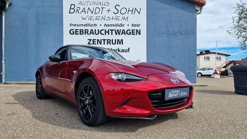 Gebraucht Mazda MX5 Exclusive-Line 132 PS (97 kW) 2019 Rot Cabrio