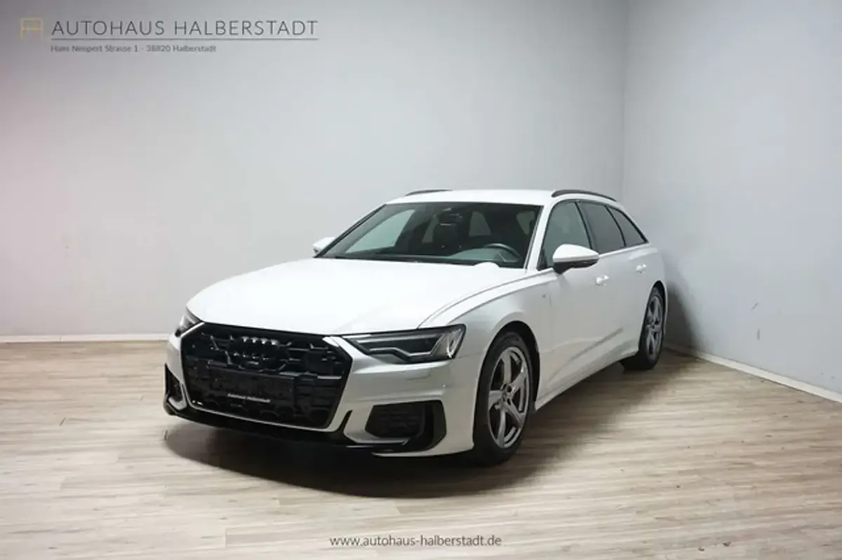 Usado Audi A6 S-Line 204 CV (150 kW) 2024 Blanco Familiar