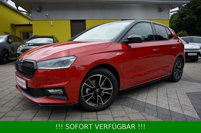 Velvet rot / dach schwarz Neu 2025 Skoda Fabia Monte Carlo Limousine | 23.880 € (Etwas zu teuer) - Bild 1/4