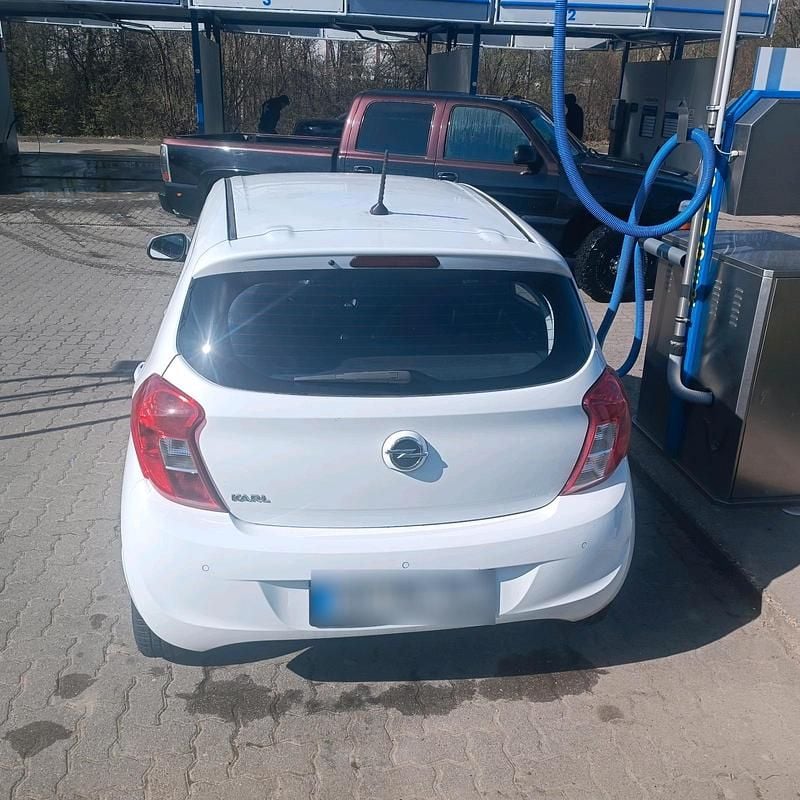 Gebraucht Opel Karl Innovation 75 PS (55 kW) 2016 Weiß Kleinwagen