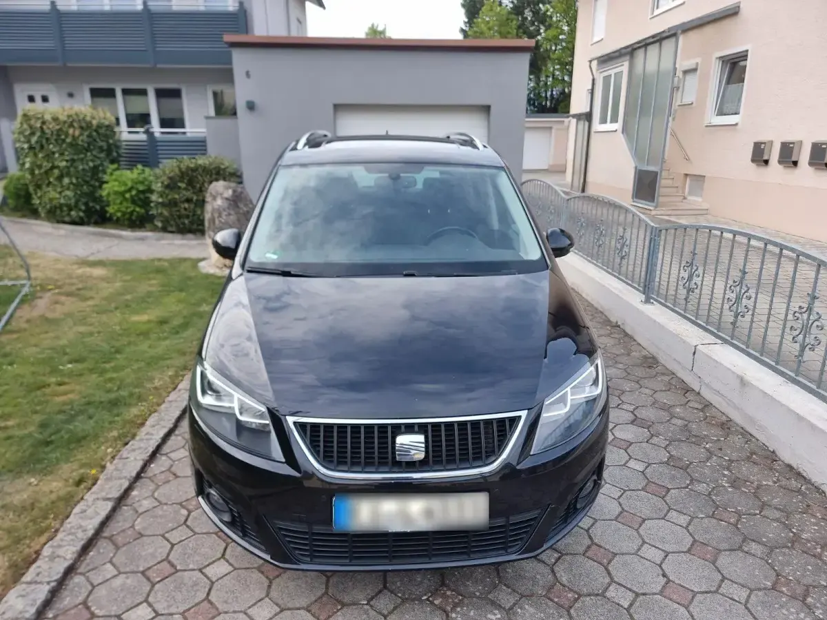 Gebraucht Seat Alhambra 177 PS (130 kW) 2014 Schwarz Van / Kleinbus