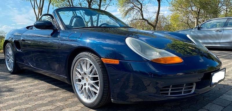Gebraucht Porsche Boxster 204 PS (150 kW) 1999 Blau Cabrio