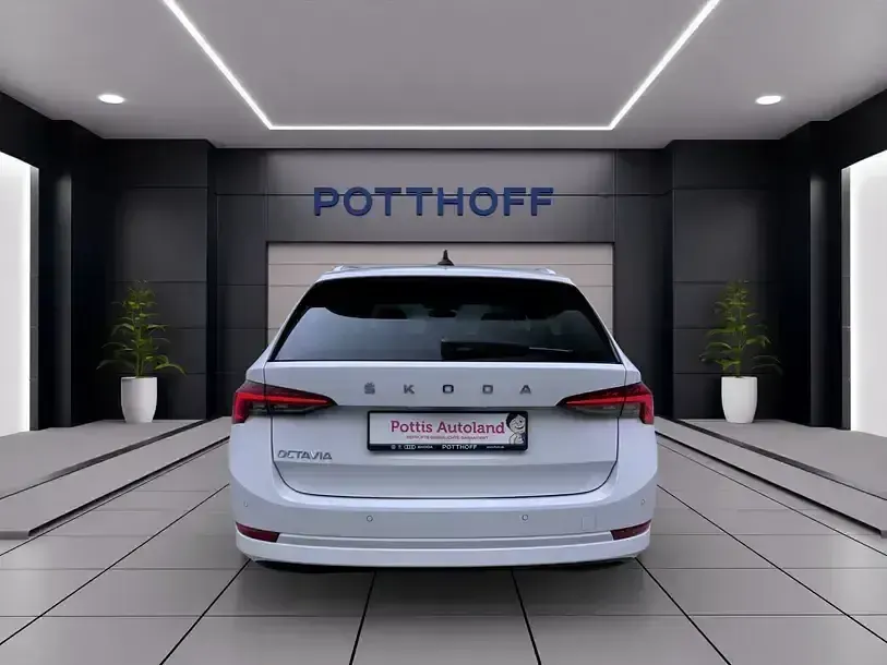 Gebraucht Skoda Octavia Style 116 PS (85 kW) 2023 Weiss Kombi