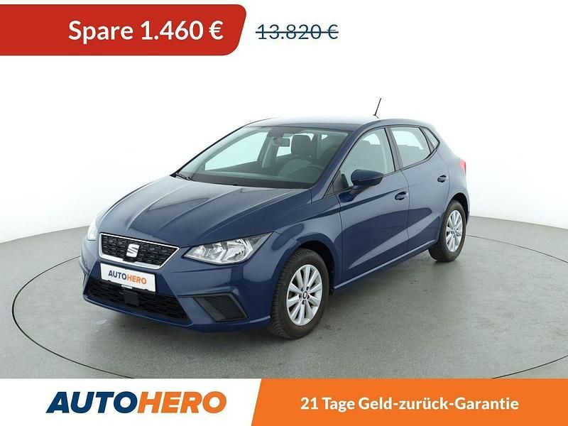 Blau Gebraucht 2019 Seat Ibiza Style Limousine | 12.360 € (Fairer Preis) - Bild 1/3