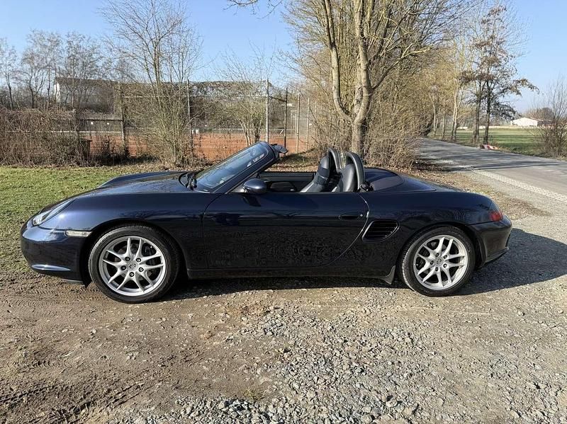 Gebraucht Porsche Boxster 228 PS (167 kW) 2002 Blau Cabrio