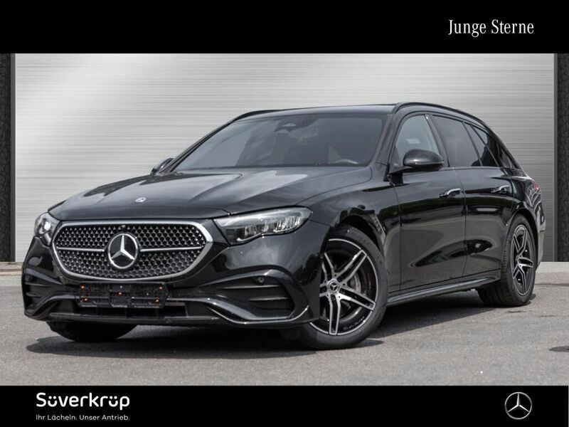 Schwarz Gebraucht 2023 Mercedes E220 AMG Limousine | 45.522 € (Superpreis) - Bild 1/4