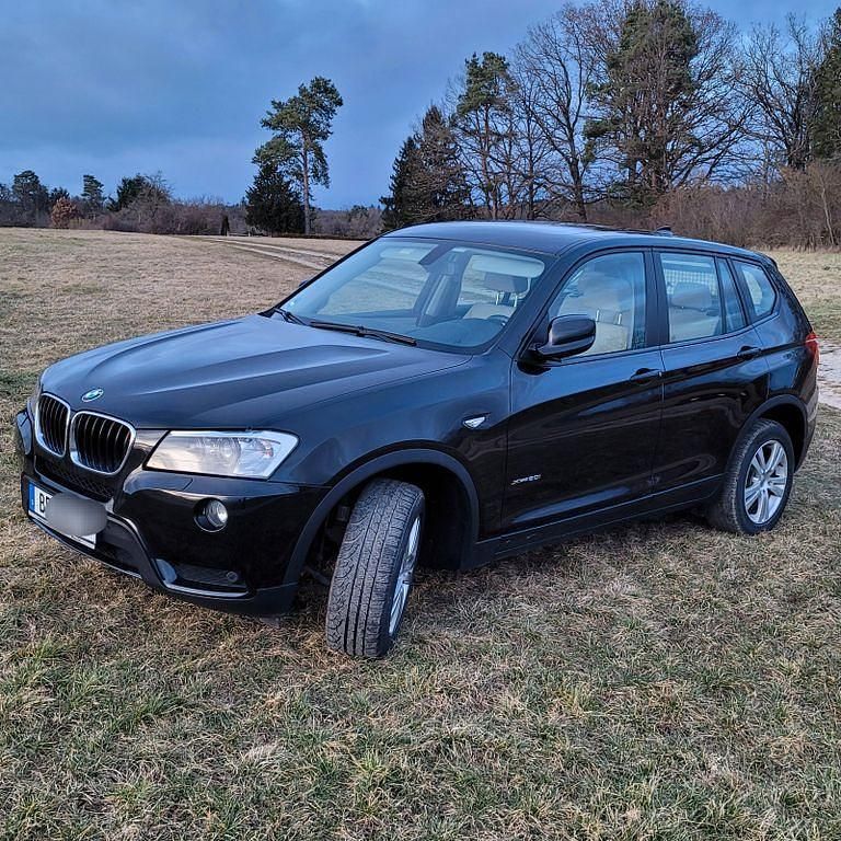 Gebraucht BMW X3 184 PS (135 kW) 2012 Schwarz SUV