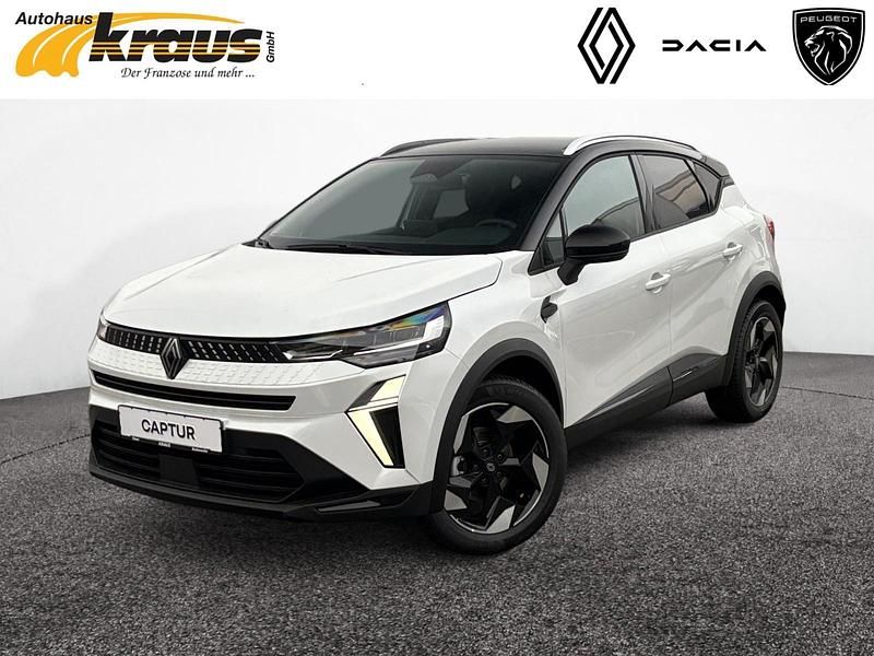 Perlmuttweiss Gebraucht 2024 Renault Captur Techno SUV | 23.977 € (Guter Preis) - Bild 1/4
