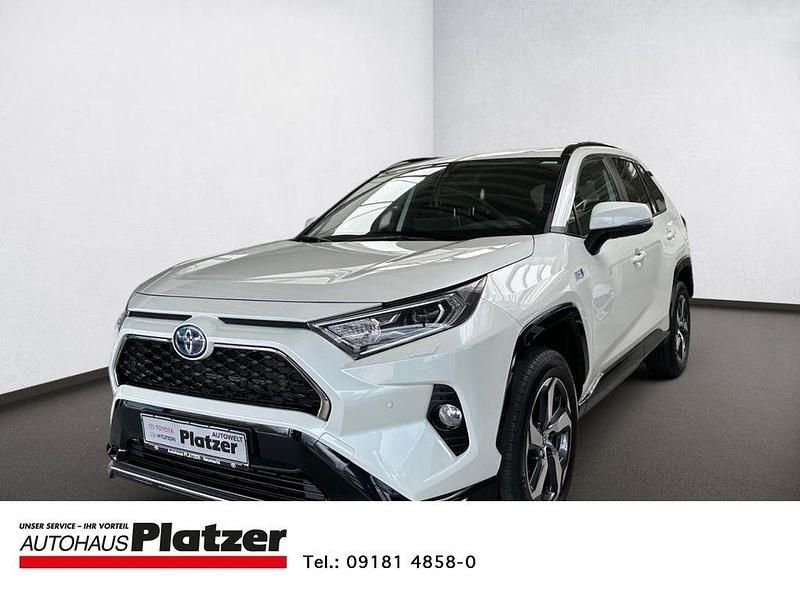 Weiss Gebraucht 2021 Toyota RAV4 Hybrid SUV | 42.950 € (Etwas zu teuer) - Bild 1/4