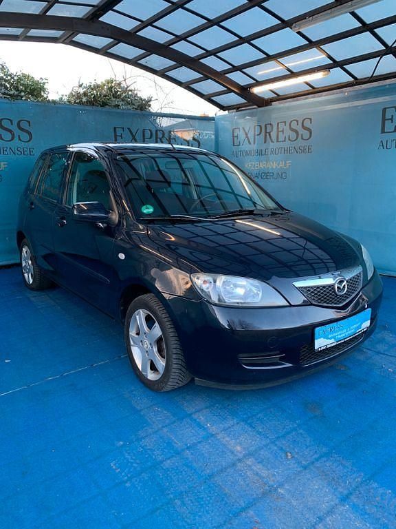 Gebraucht Mazda 2 Active 80 PS (58 kW) 2006 Blau Kleinwagen